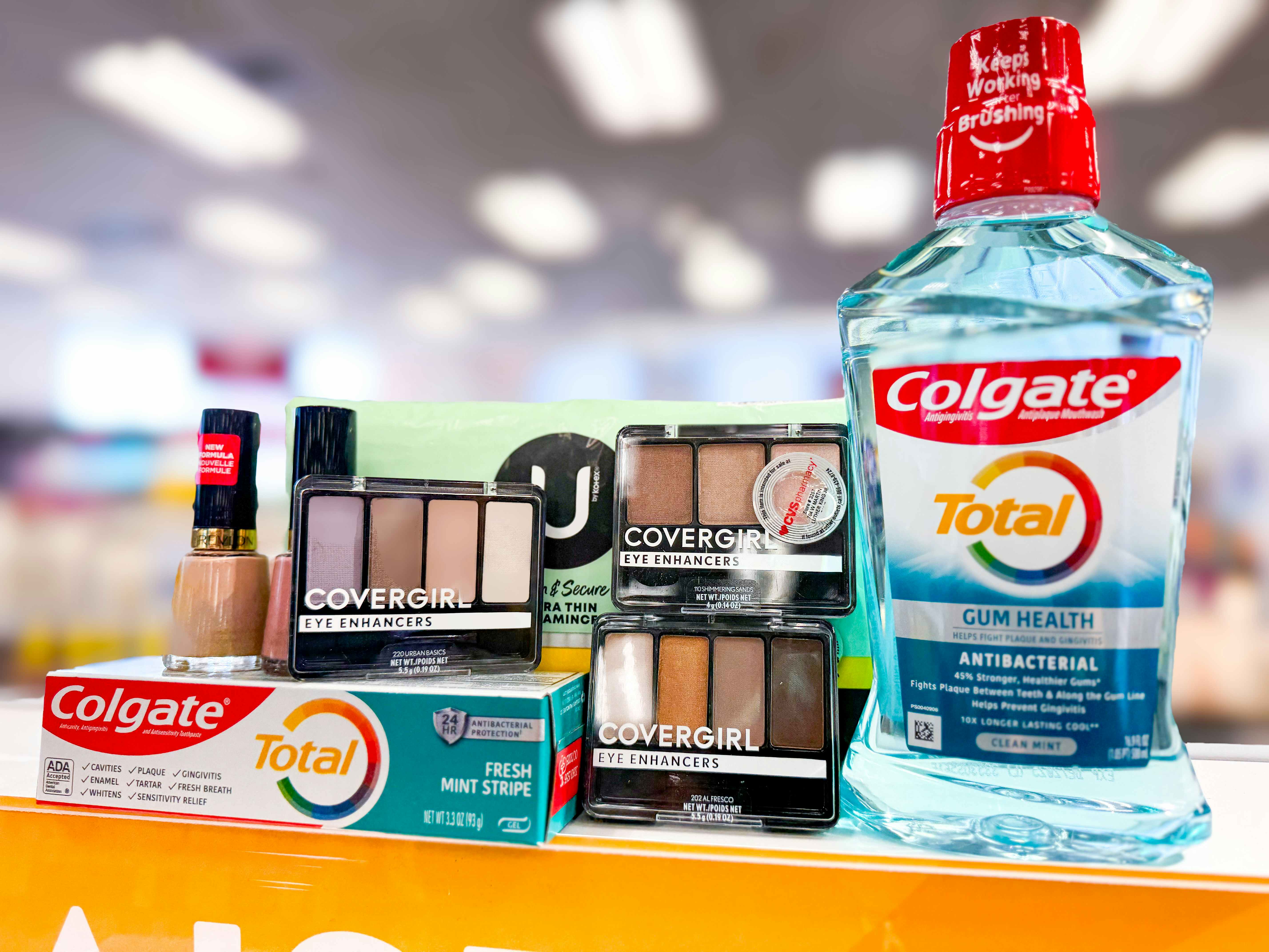 $42 Worth of Products for Free at CVS: Colgate, Revlon, Covergirl, and More