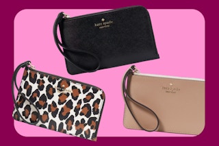 A collage of Kate Spade wristlets