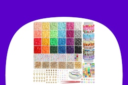 6000-Piece Bracelet Making Kit, Only $4.54 on Amazon card image