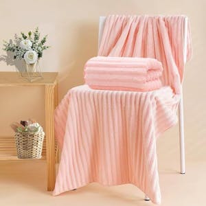 Large Velvet Bath Towels