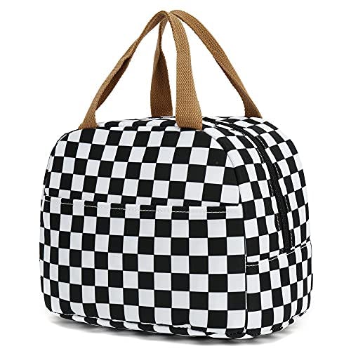 Checkered Lunch Bag