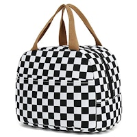 Checkered Lunch Bag