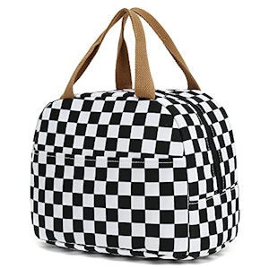 Checkered Lunch Bag