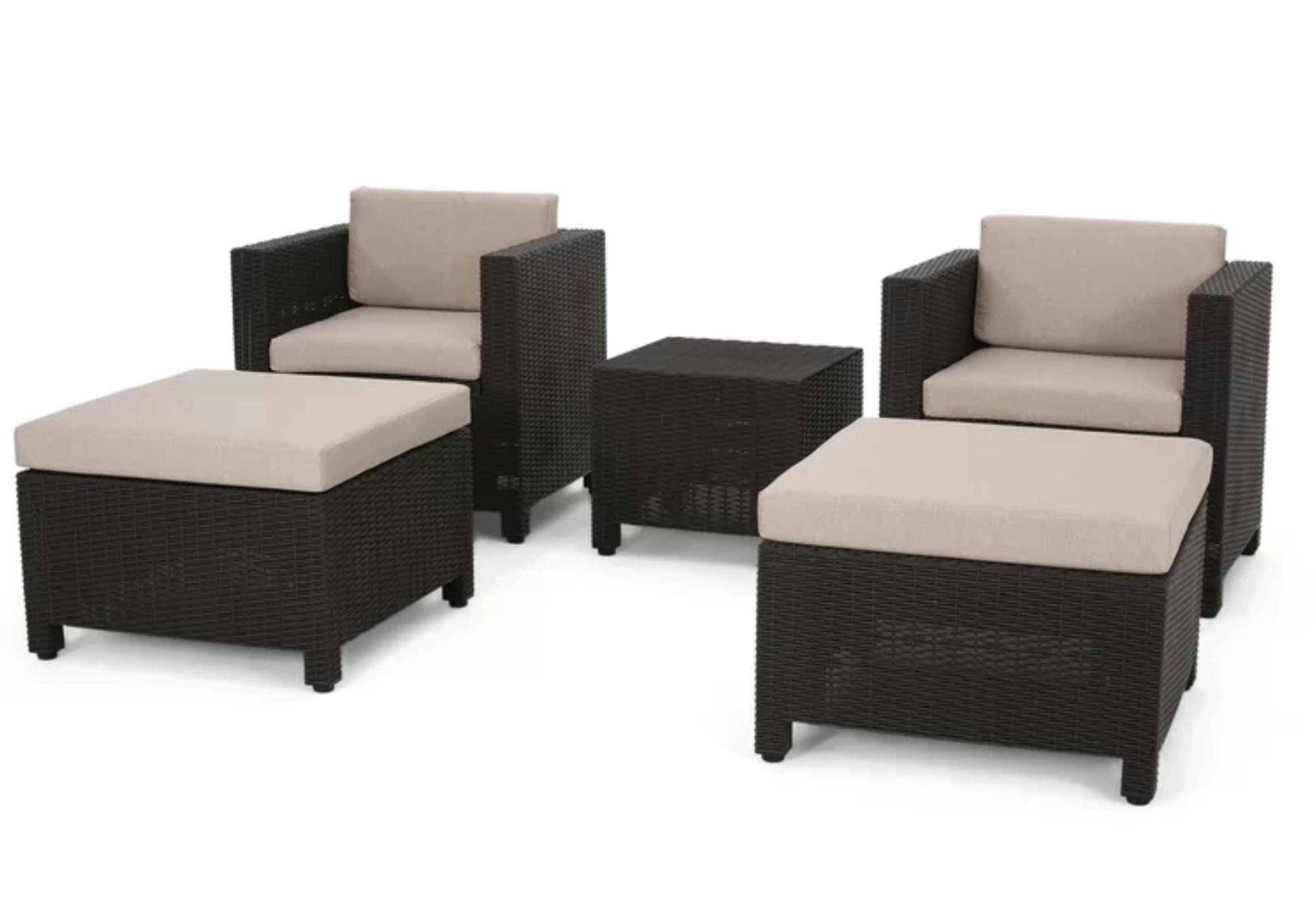 Latitude Run Patio Chairs Set