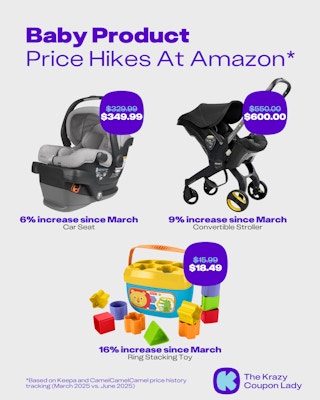 Baby Product Price Hikes At Amazon