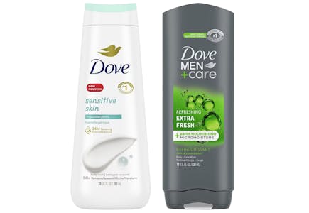2 Dove Body Washes