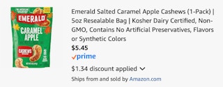 Emerald Amazon receipt