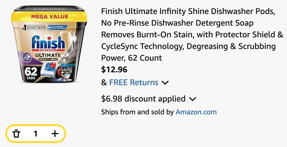 Finish Ultimate Dishwasher Pods