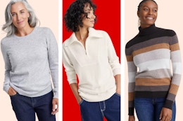 Charter Club Women's Cashmere Sweaters, as Low as $48 at Macy's (Reg. $119+) card image