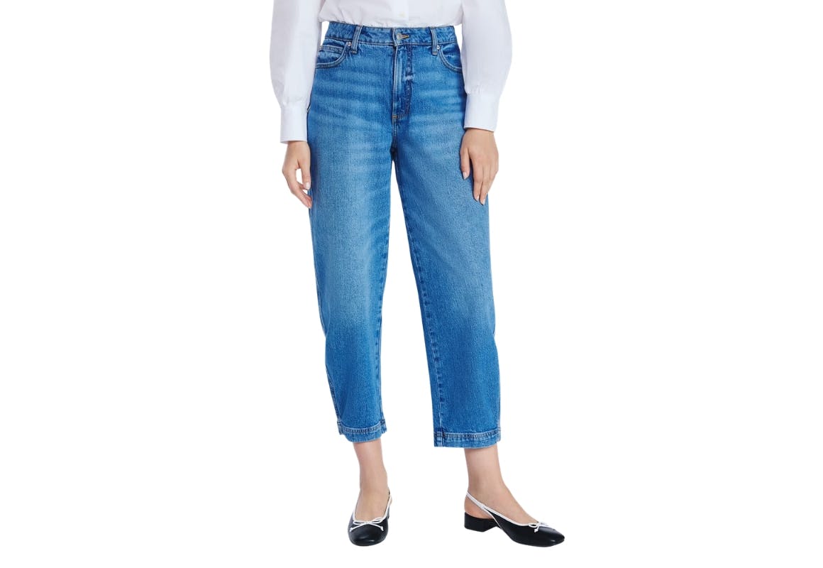 Free Assembly Women's Barrel Jeans