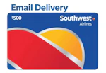 Southwest Airlines $500 e-Gift Card