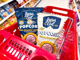 Target LesserEvil popcorn