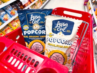 Target LesserEvil popcorn