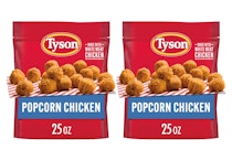 2 Tyson Popcorn Chickens