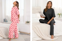 Walmart women's 2-piece lounge set