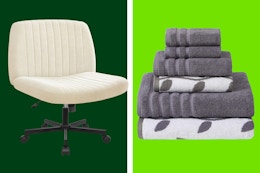 Deals for Your Dorm Room at Wayfair: $25 Towel Set, $29 Desk, and More card image