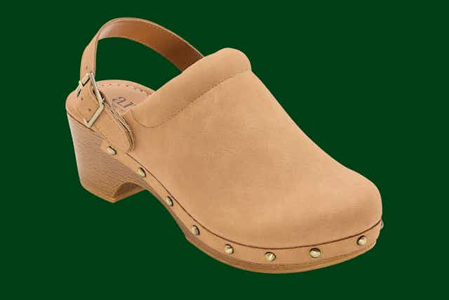 Get a.n.a. Women's Clogs for Only $19.99 at JCPenney (Reg. $65) card image