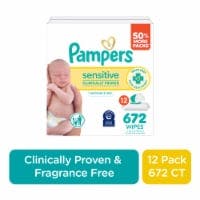 Pampers Baby Wipes 12-Pack