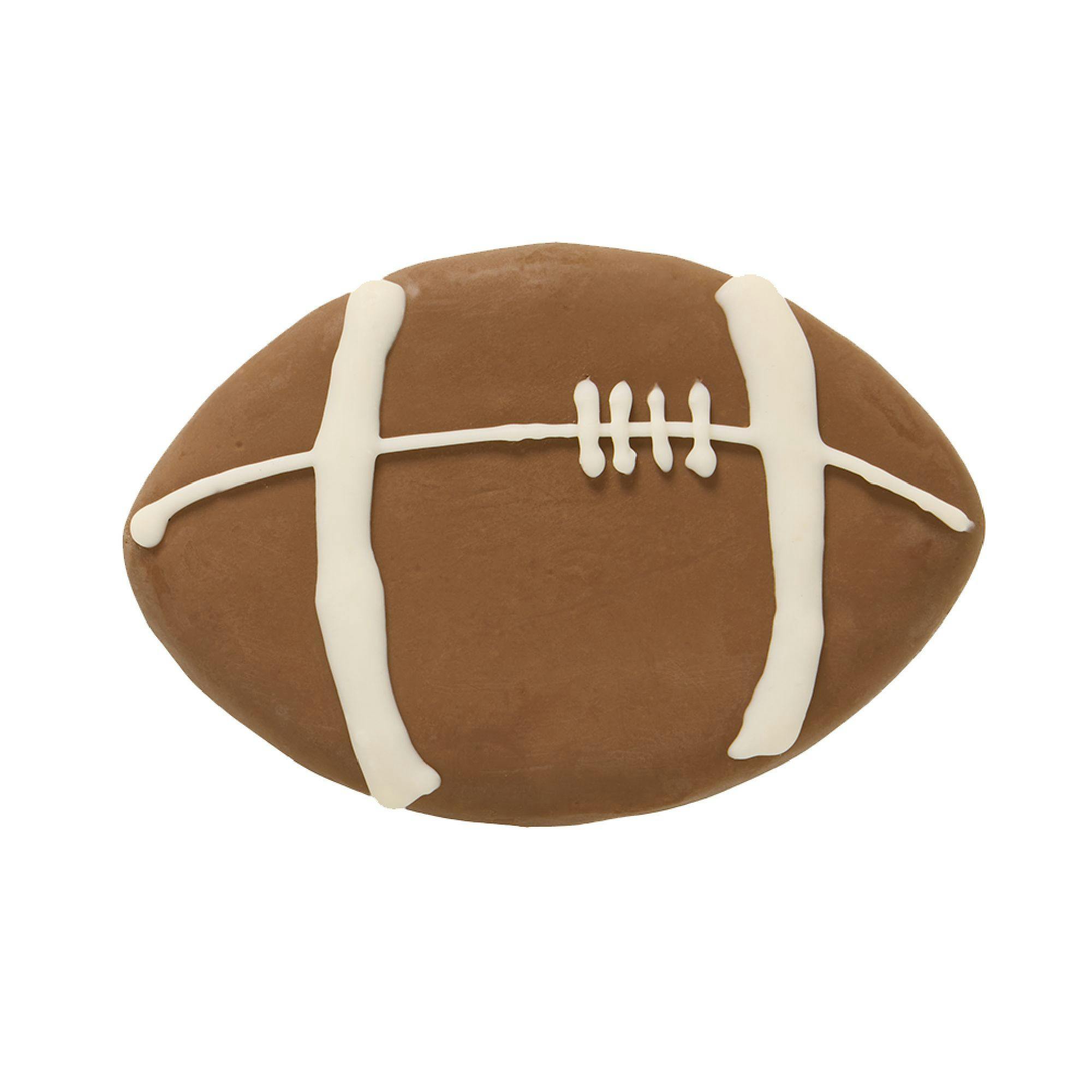 Football Decorated Cookie Dog Treat
