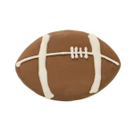 Football Decorated Cookie Dog Treat