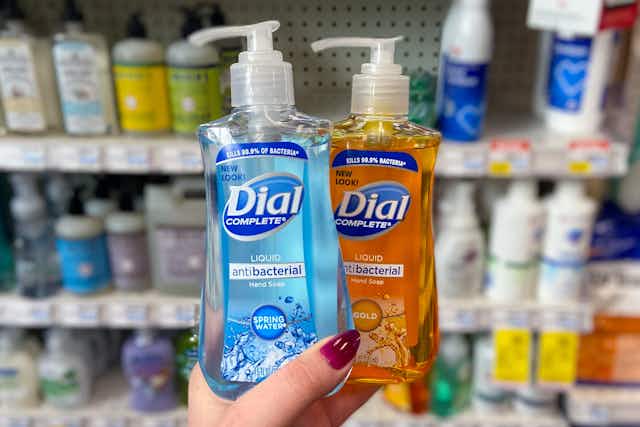 Select Accounts Can Score a Free Bottle of Dial Hand Soap at CVS card image