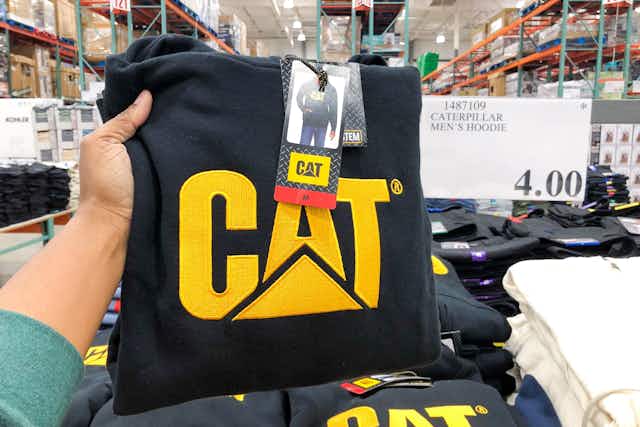 Costco Clearance Deal: Caterpillar Men’s Hoodie, Only $4 (Reg. $54.99) card image