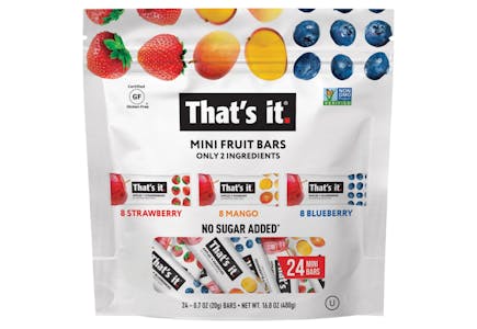 That's it Mini Fruit Bars