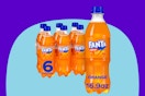 Fanta Orange Soda 6-Pack