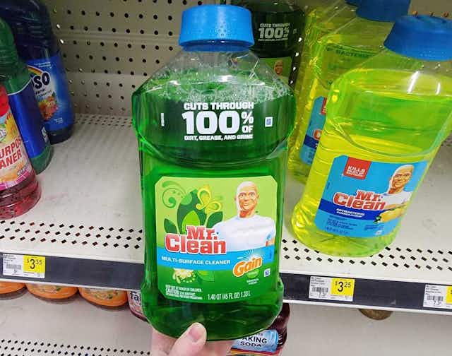 Mr. Clean Multi-Surface Cleaner, Only $1 at Dollar General (Reg. $4) card image