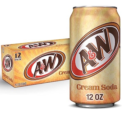 A&W Cream Soda 12-Pack