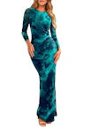 Women's Bodycon Maxi Dress