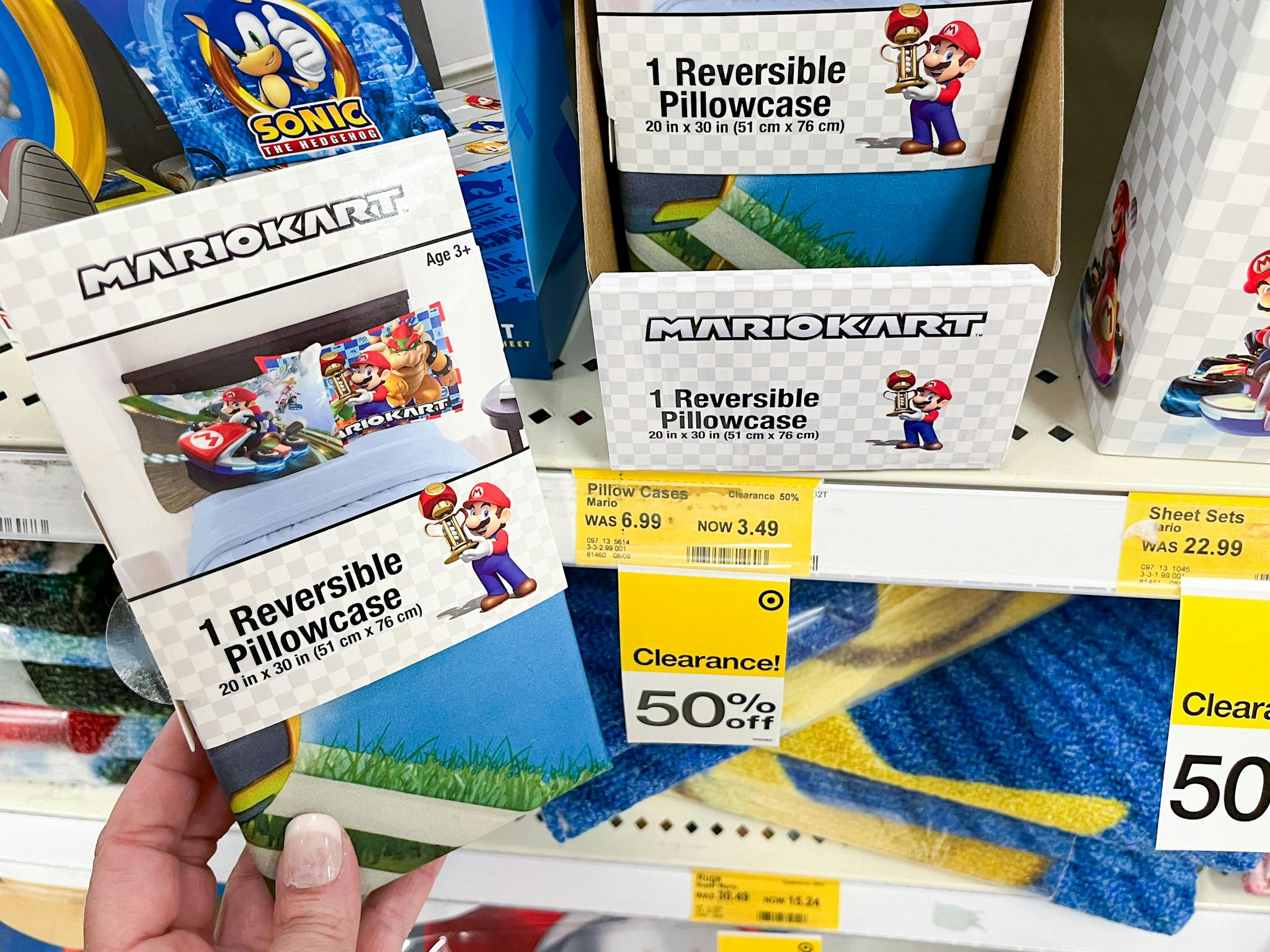 Super Mario Pillowcase