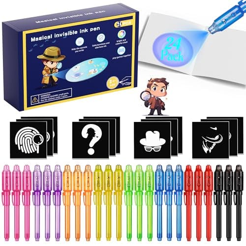 Invisible Ink Pen & Notebook Set