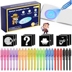 Invisible Ink Pen & Notebook Set