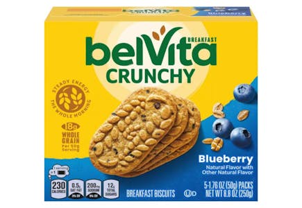 2 belVita Breakfast Biscuits