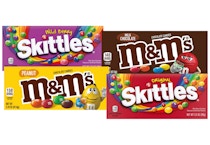 4 M&M's and Skittles Candy Boxes