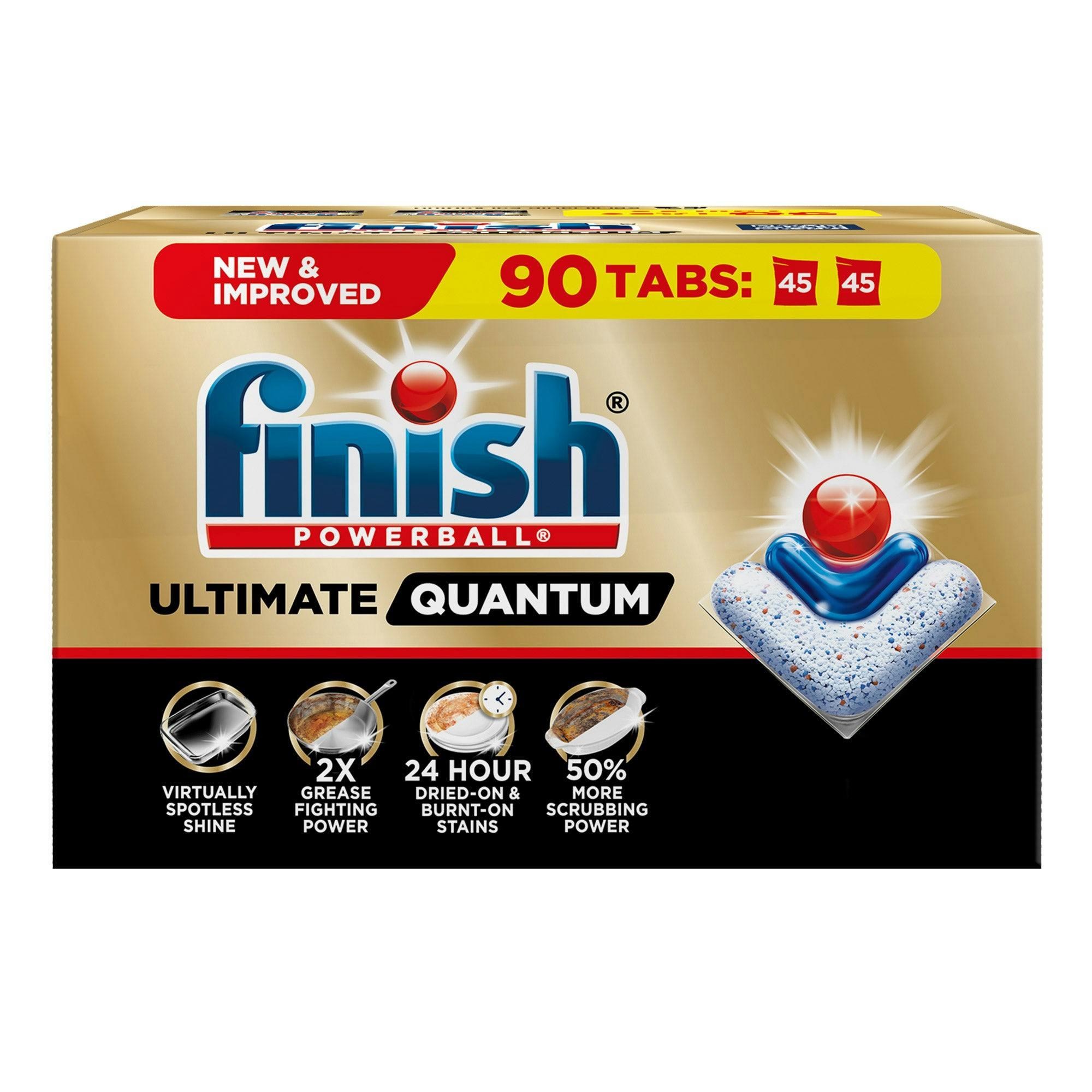 Finish Dish Detergent Tabs 90-Pack