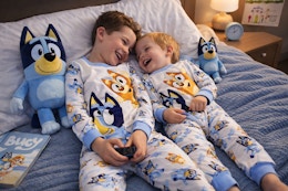Walmart Bluey kids' pajama set