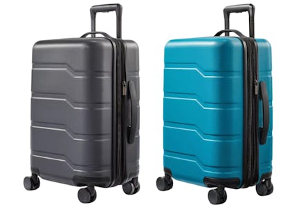 Open Story Spinner Suitcase