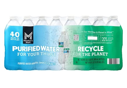 Member's Mark Bottled Water 40-Pack