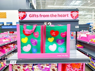 tote bag walmart valenines day dollar spot