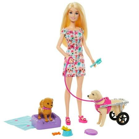 Barbie Doll Pup Playset