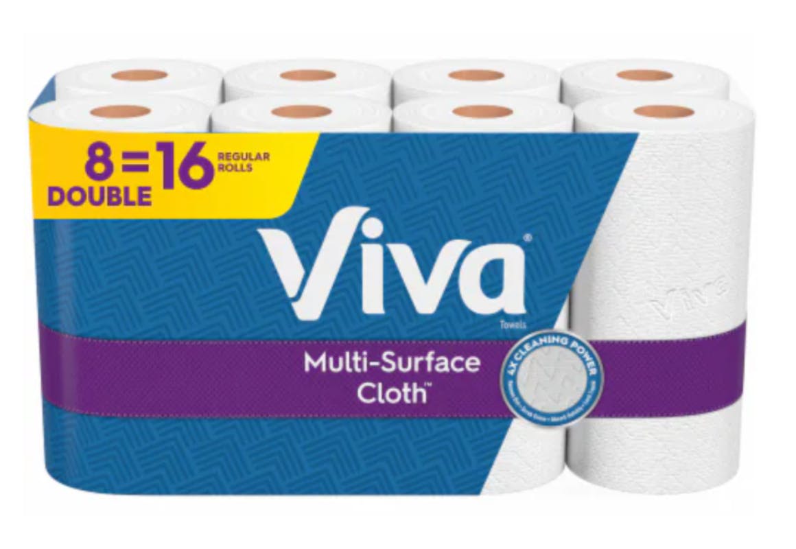 2 Viva Paper Towels Packs