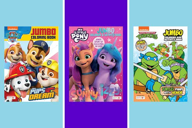 Will Sell Out — $1 Jumbo Coloring Books at Walmart Are Back card image