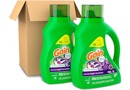 Gain Laundry Detergent 2-Pack