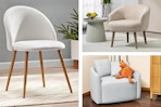 3 lifestyle images of Accent Chairs