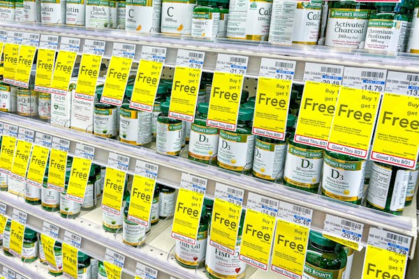 Nature's Bounty Vitamins, Starting at Just $3.50 Each at CVS