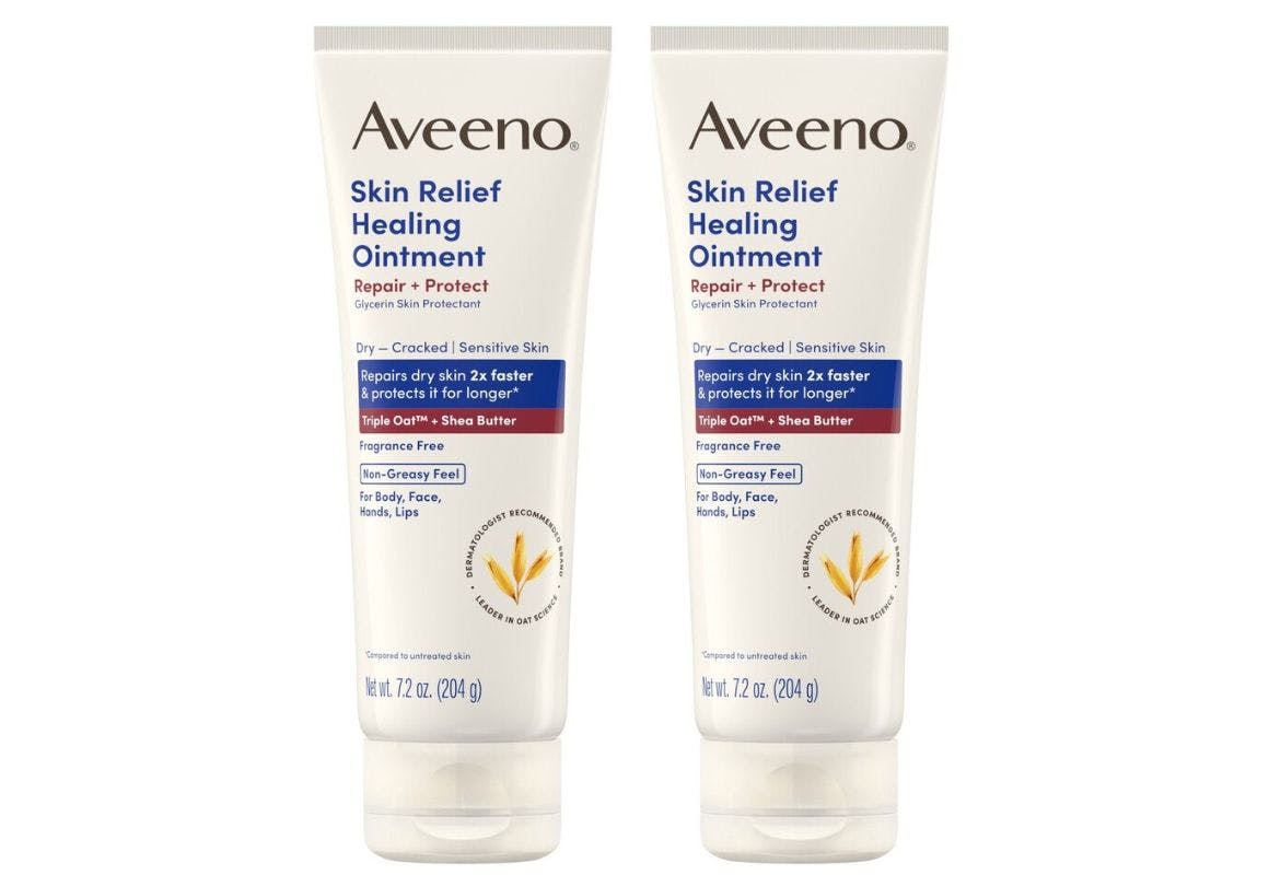 2 AVEENO® Healing Ointments