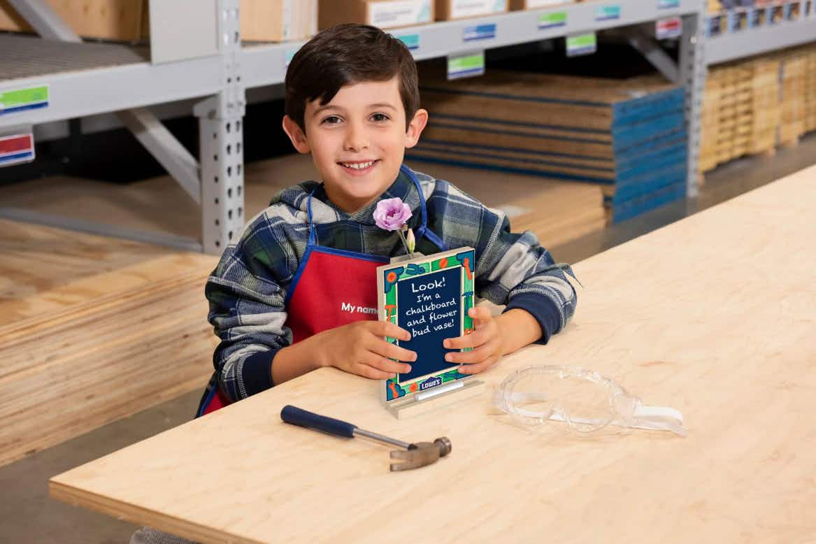 FREE Lowe's Kids — Free DIY in 2024 The Krazy