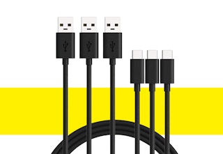 until gone certified type c or braided micro usb charging cables 5 6 feet 3 pack stock image 2023 1675964787 1675964787
